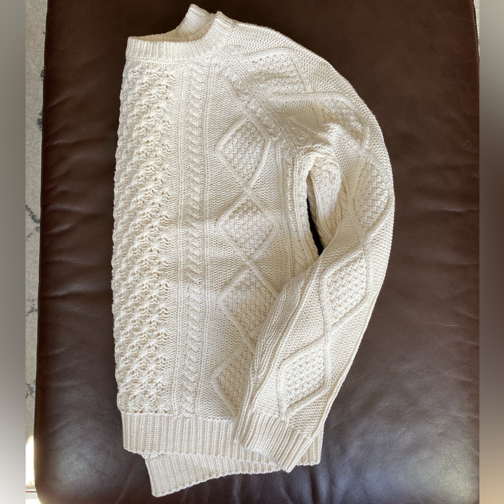 Gap chunky cream sweater
